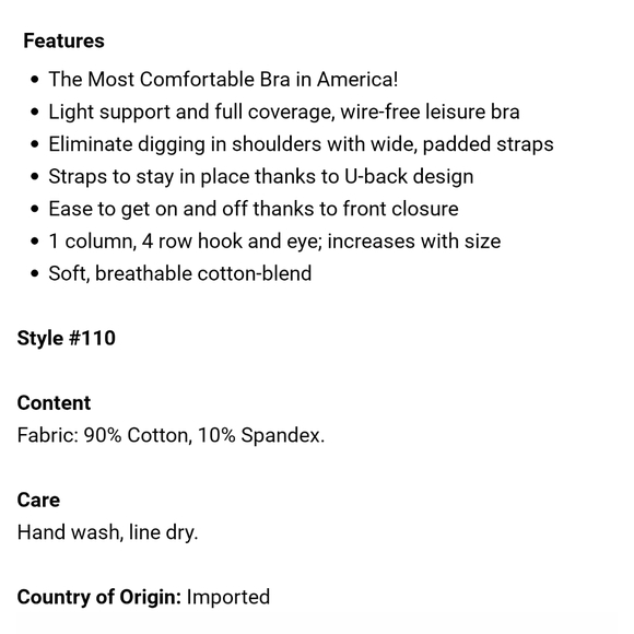 ๐โผ๏ธWireless Bra ๐ซ๐ - Picture 2 of 3